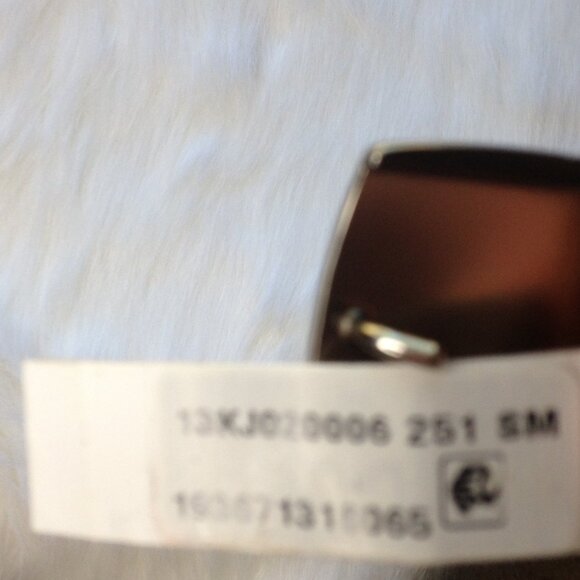 Calvin Klein Micro Plaque Buckle Leather Belt Tan Small NWT - Picture 5 of 8